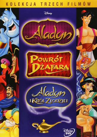 Aladyn / Aladyn 2 - Powrót Dżafara / Aladyn i król złodziei (Disney) BOX [3DVD]