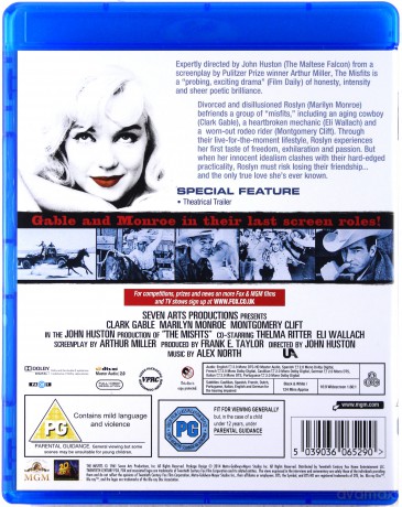 The Misfits (Skłóceni z życiem) [Blu-Ray]
