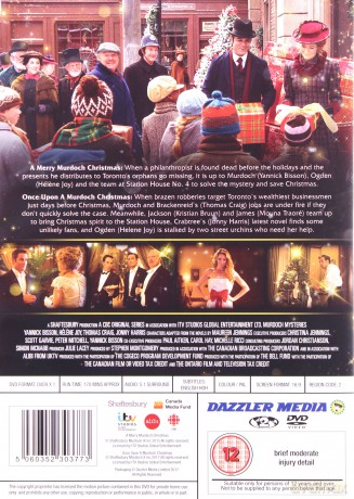 Murdoch Mysteries: The Christmas Specials [DVD]
