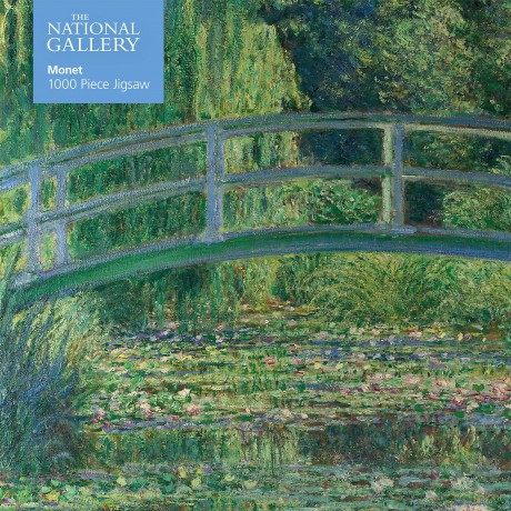 National Gallery Monet Bridge Over Lily Pond 1000 el.