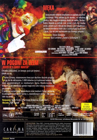 Horror DVD: Męka / W pogoni za złem [DVD]