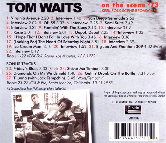 Tom Waits: On The Scene 73 [CD]