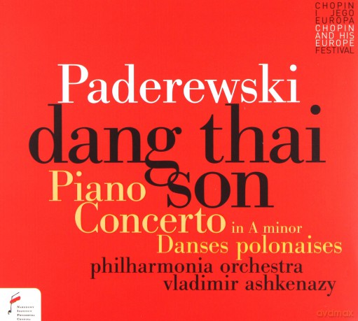 Dang Thai Son: Paderewski: Piano Concerto [CD]