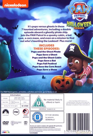 Paw Patrol Halloween [DVD]