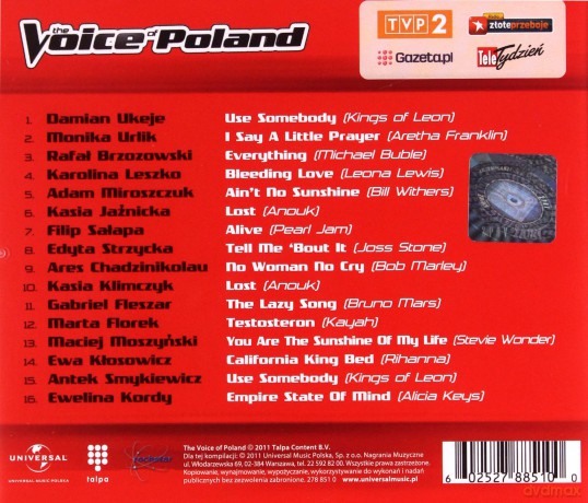 The Voice Of Poland  [CD]