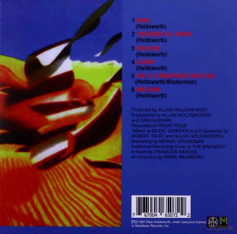 Allan Holdsworth: Sand [CD]