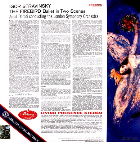 Antal Dorati - London Symphony Orchestra: Stravinsky-The Firebird [Winyl]