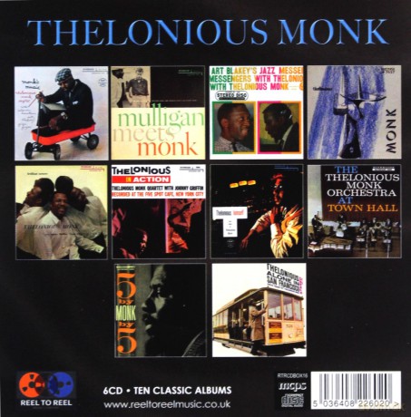 Thelonious Monk: Ten Classic Albums [6CD]