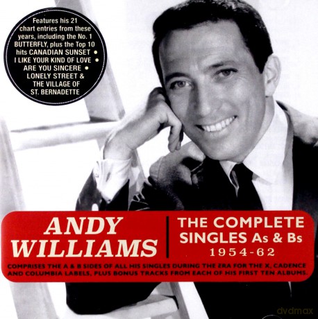 Andy Williams: The Complete Singles As & Bs 1954-62 [2CD]