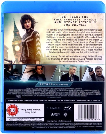 The Courier (Zabójcza przesyłka).[Blu-Ray]