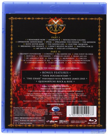 Queensryche: Mindcrime At The Moore [Blu-Ray]