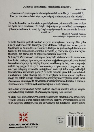 Zrozumieć zwierzęta - Temple Grandin [KSIĄŻKA]