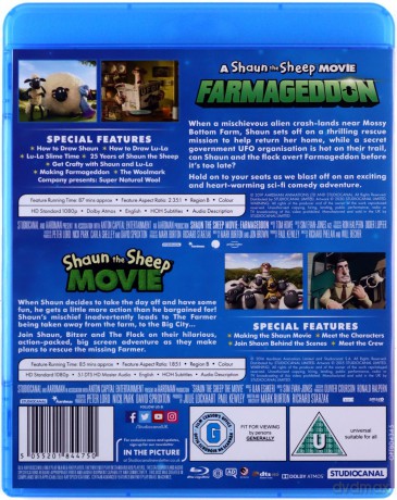 The Shaun Sheep 2 Movie Collection [2xBlu-Ray]