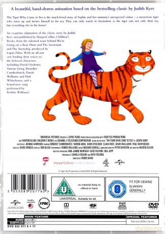 The Tiger Who Came To Tea [DVD]