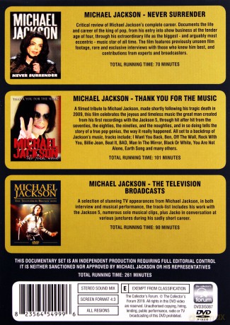 Michael Jackson: Three Card Trick [3DVD]
