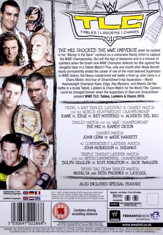 Tlc Tables Ladders Chairs 2010 [DVD]