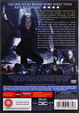 Underworld Evolution [DVD]