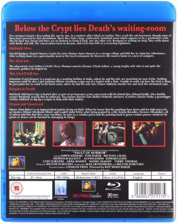 Vault Of Horror [Blu-Ray]