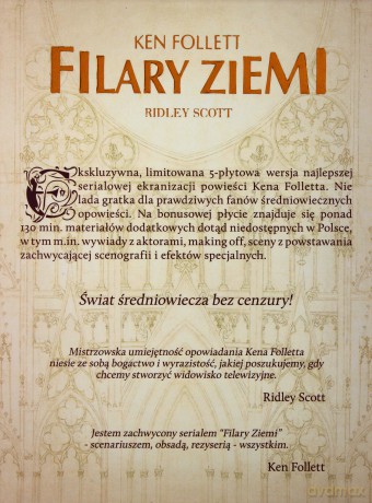 Filary Ziemi wersja rozszerzona Edycja Limitowana [BOX] [5DVD]