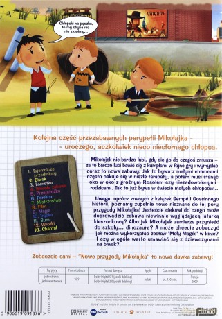 Mikołajek 5 - Nowe przygody Mikołajka [DVD]