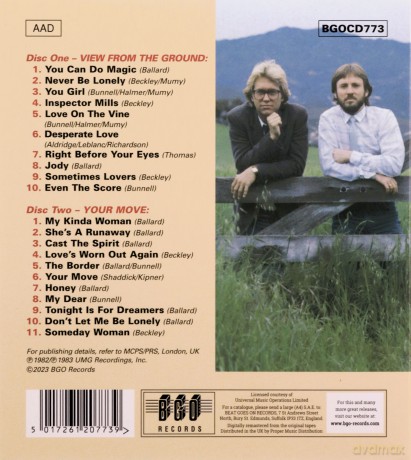 America: View From The Ground / Your Move [2CD]