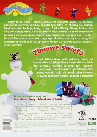 Zimowe Teletubisie: Teletubisie i śnieg / Teletubisiowe święta [2DVD]