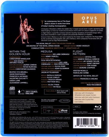 Royal Ballet: Within The Golden Hour / Medusa / Flight Pattern [2xBlu-Ray]