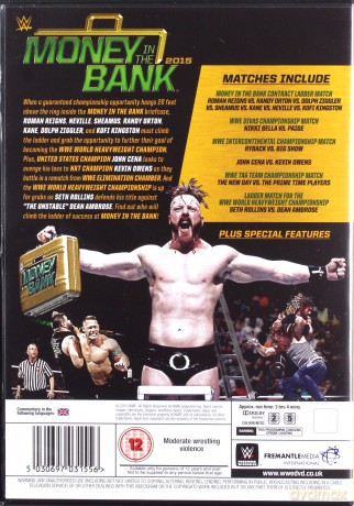 WWE Money In The Bank 2015 [DVD]