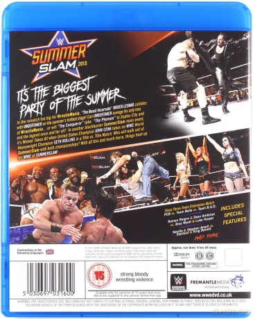 WWE Summerslam 2015 [Blu-Ray]
