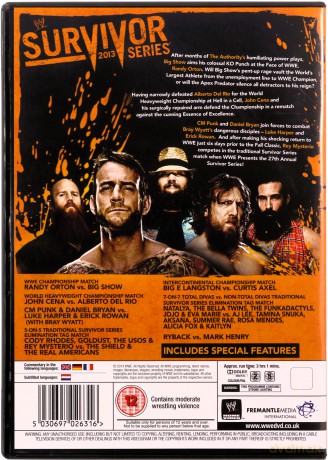 WWE Survivor Series 2013 [DVD]