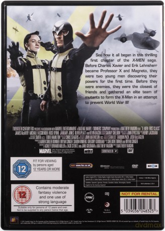 Xmen First Class (Pierwsza klasa) [DVD]