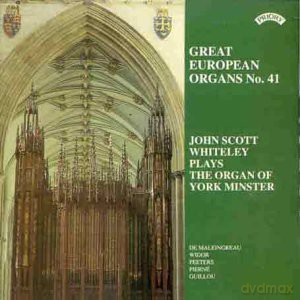 John Scott Whiteley: Great European Organs No.41: York Minster [CD]