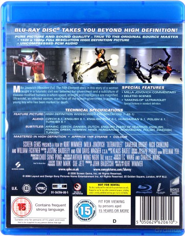 Ultraviolet [Blu-Ray]