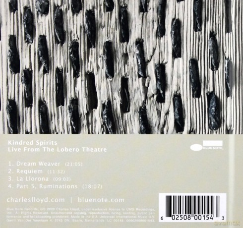 Charles Lloyd: 8 Kindred Spirits [CD]+[DVD]