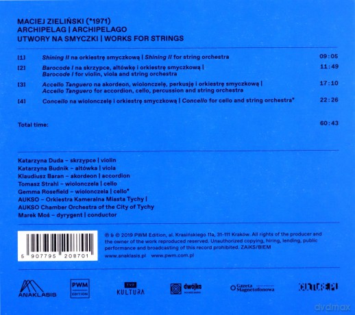 Maciej Zielinńki: Archipelag [CD]