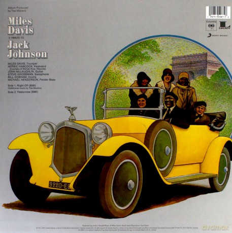 Miles Davis: A Tribute To Jack Johnson [Winyl]