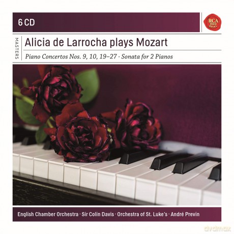 Alicia De Larrocha: Alicia de Larrocha Plays Mozart [6CD]
