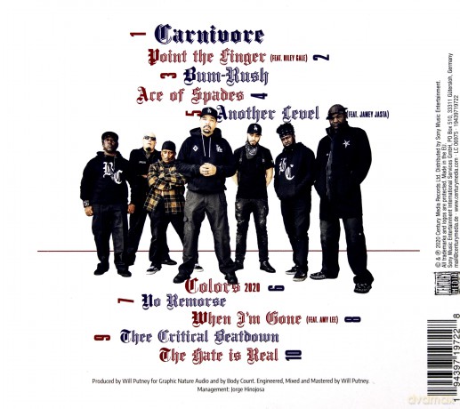 Body Count: Carnivore (digipack) [CD]