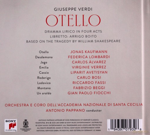 Jonas Kaufmann: Verdi: Otello [2CD]