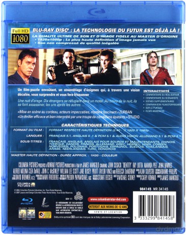 Tożsamość [Blu-Ray]