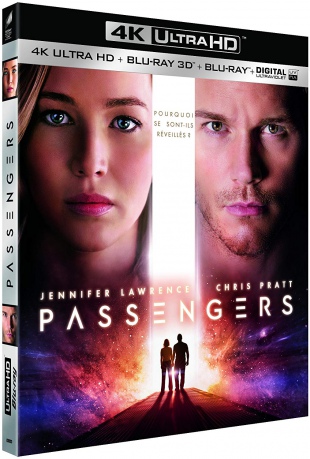 Pasażerowie [Blu-Ray 4K]+[Blu-Ray 3D]+[Blu-Ray]