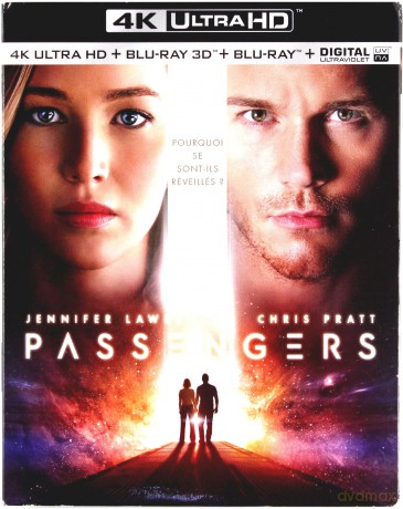 Pasażerowie [Blu-Ray 4K]+[Blu-Ray 3D]+[Blu-Ray]
