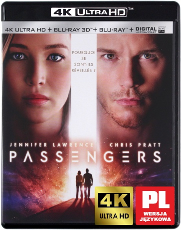 Pasażerowie [Blu-Ray 4K]+[Blu-Ray 3D]+[Blu-Ray]