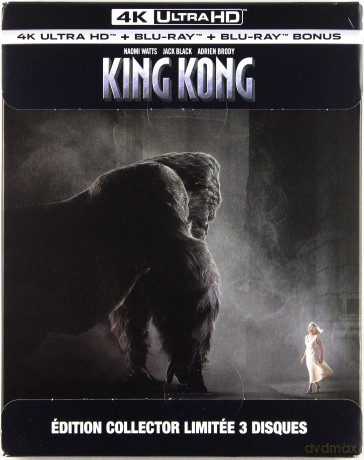 King Kong (steelbook) [Blu-Ray 4K]+[2xBlu-Ray]