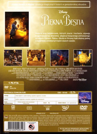 Piękna i Bestia (Uwierz w magię) (Disney) [DVD]