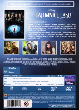 Tajemnice lasu (Uwierz w magię) (Disney) [DVD]