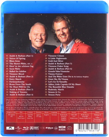 Andre Rieu: And The Waltz Goes On [Blu-Ray]