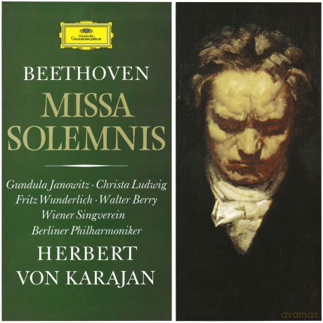Herbert Von Karajan: Beethoven Missa Solemnis [Blu-Ray]+[CD]
