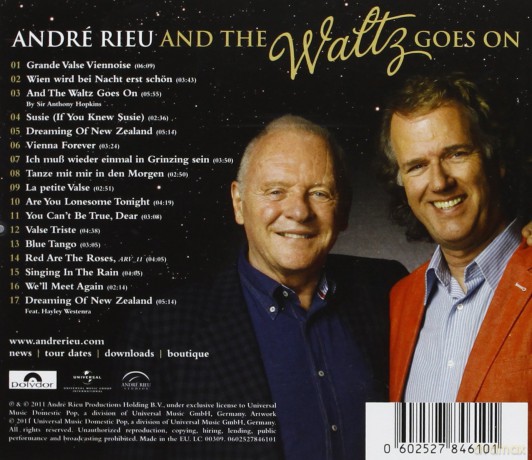 Andre Rieu: And The Waltzgoes On [CD]