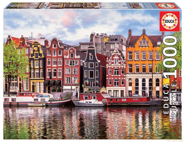 EDUCA 1000 el. Dancing Hauses Amsterdam [PUZZLE]